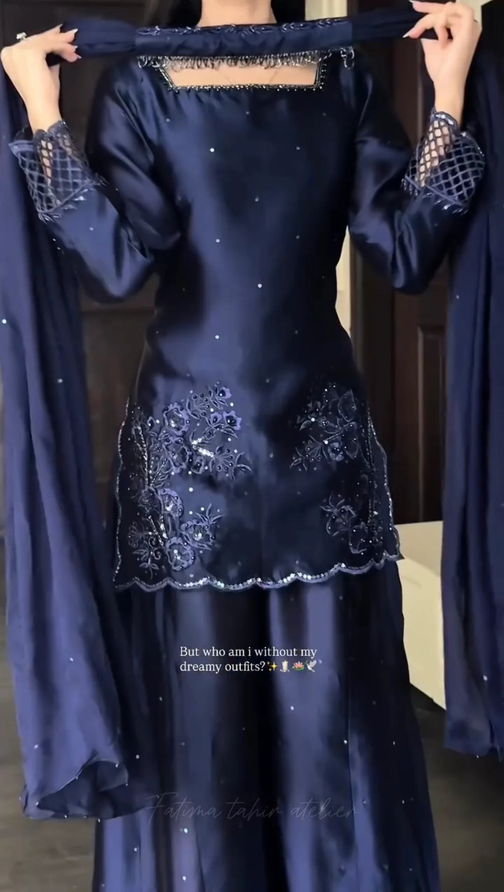 Lama Embroidered Stitched 3 Piece