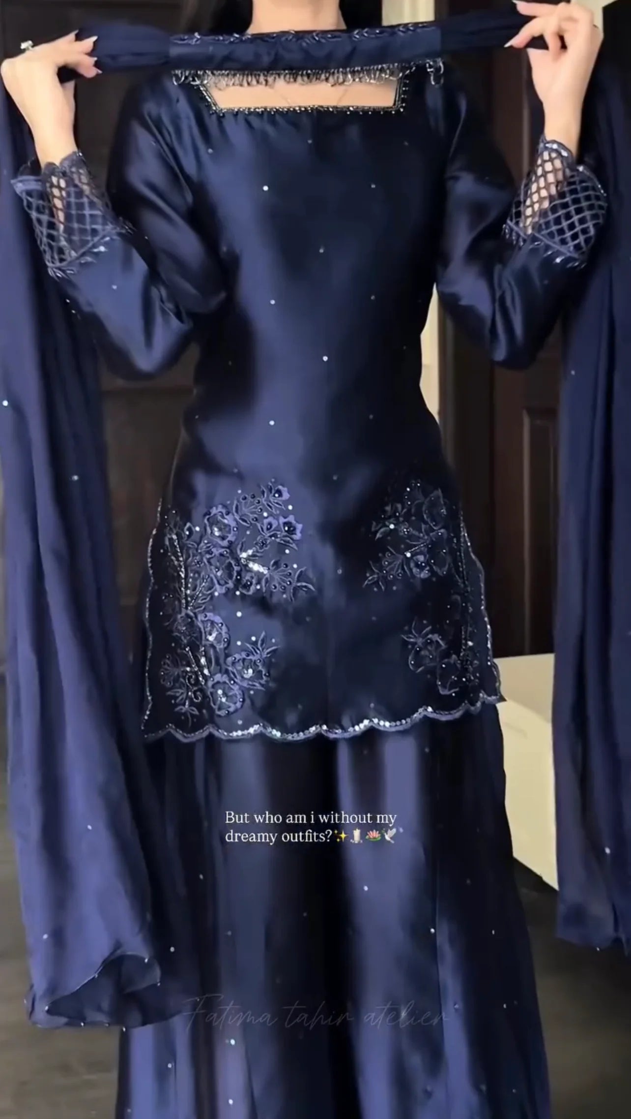Lama Embroidered Stitched 3 Piece