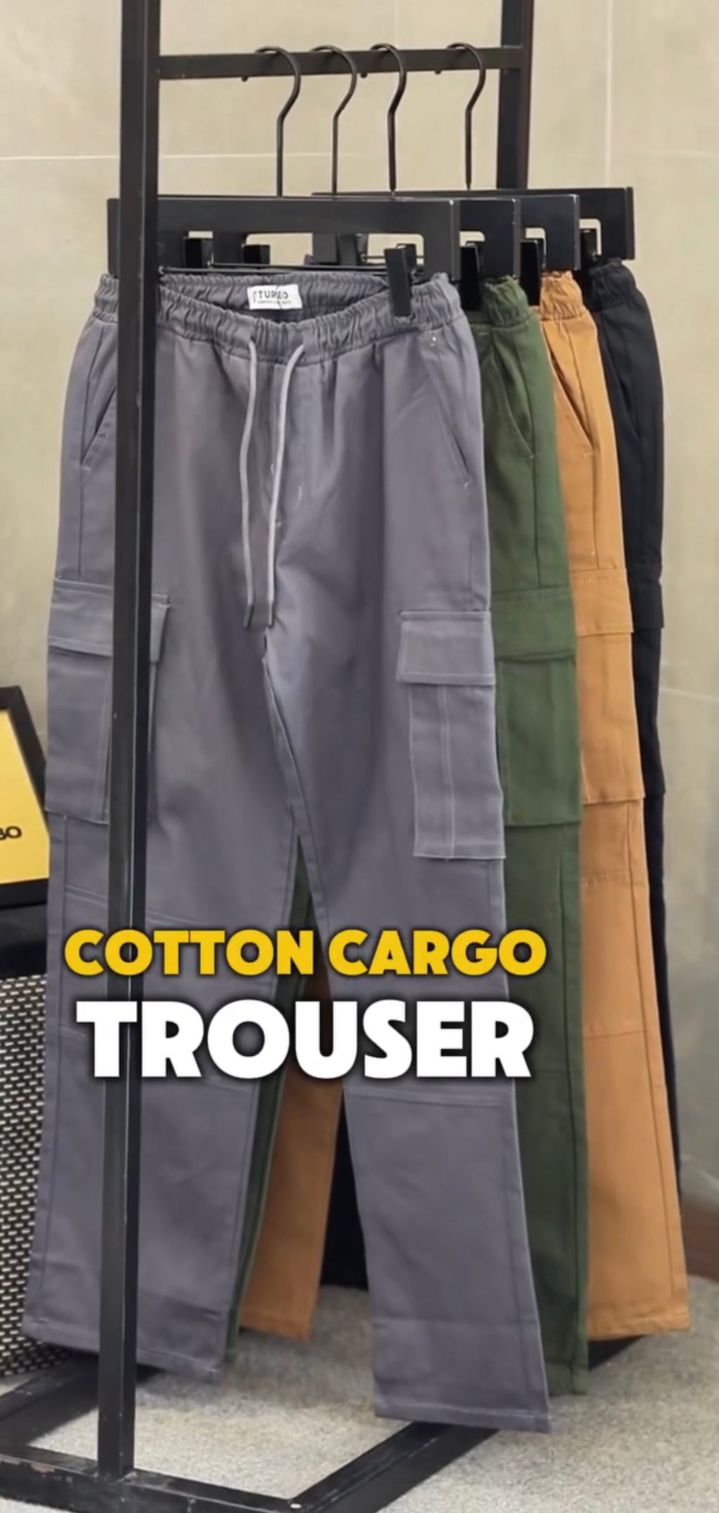 Cargo Trouser Pack Of 4 Men's