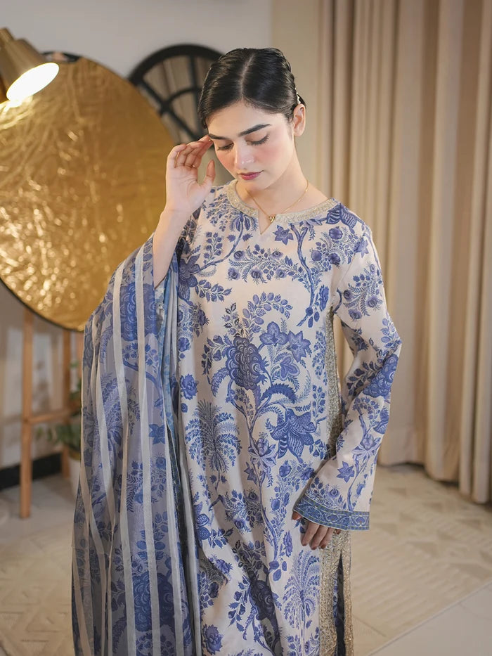 Lama 3 Piece Gharara Set