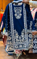 Embroidered 3 Piece Stitched Dress