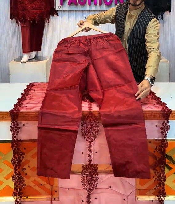 LAMA EMBROIDERED 3PCS DRESS