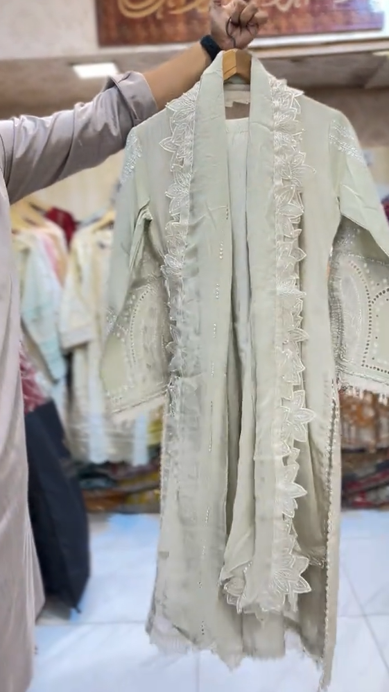 Lama Summer Embroidered Stitched 3Pcs