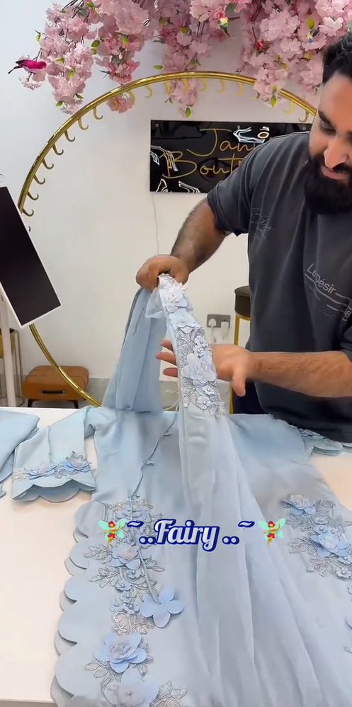Fairy Dress Stitched 3 Piece
