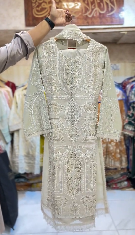 Lama Summer Embroidered Stitched 3Pcs
