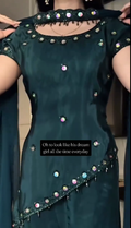 Festive Silk Lama Beautiful 3 Piece Dress